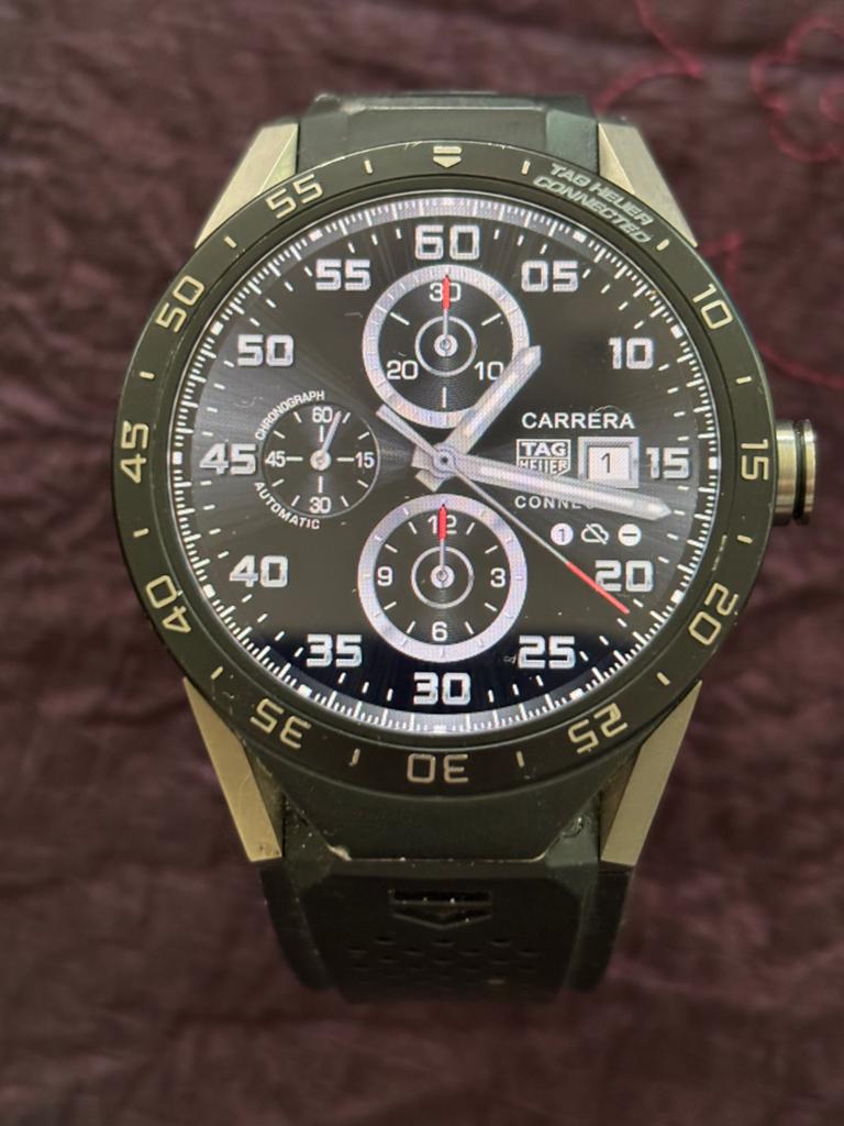 TAG Heuer SAR8A80 connecté, Bijoux, Sacs & Beauté, Montres | Hommes, Comme neuf, TAG Heuer, Enlèvement