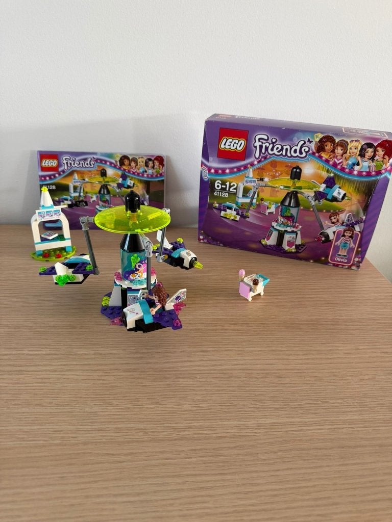 Lego friends kermis pretpark vliegertjes 41128, Ophalen, Lego, Friends, Zo goed als nieuw