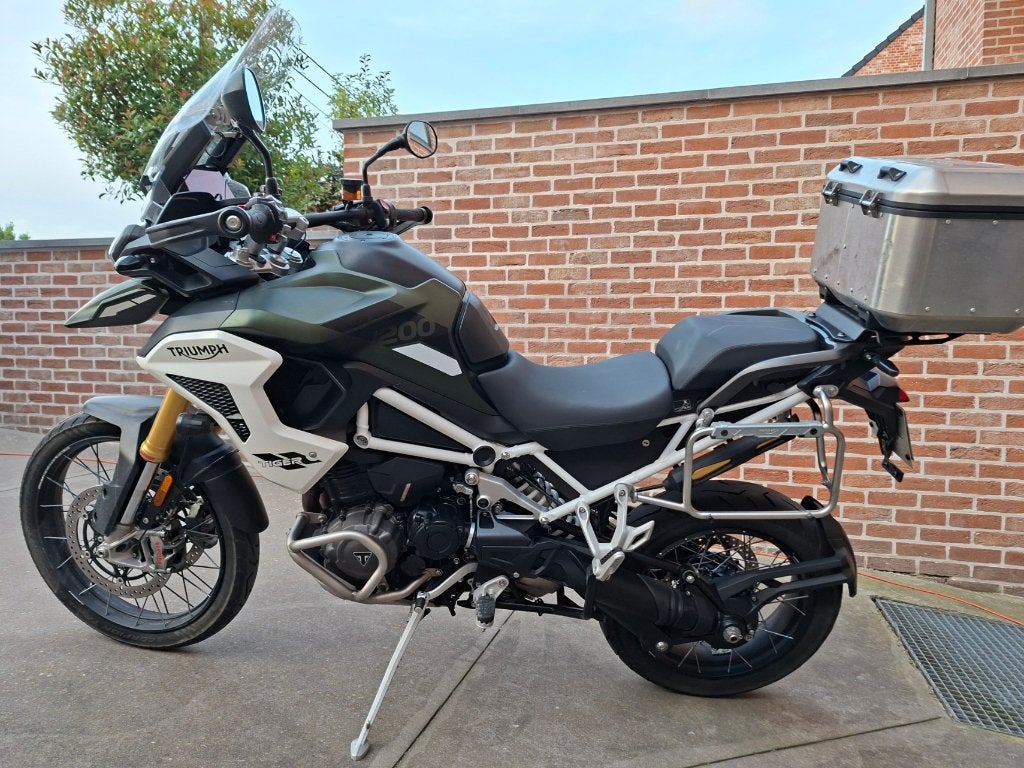 triumph tiger 1200 rally pro, Motoren, Motoren | Triumph, Occasion, Motorrijbewijs A, Handvatverwarming, Particulier