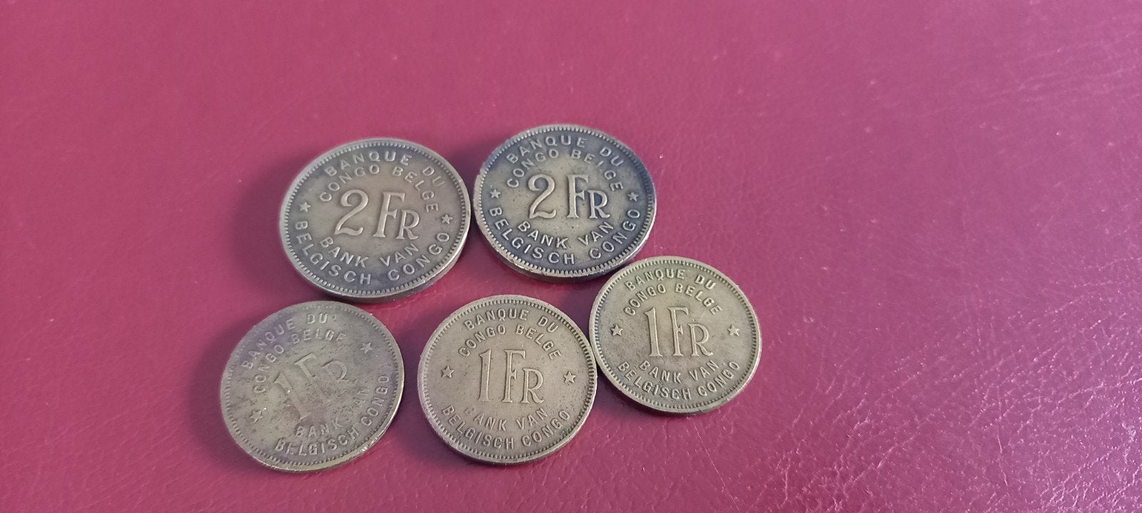 Munten Belgisch Congo, Ophalen