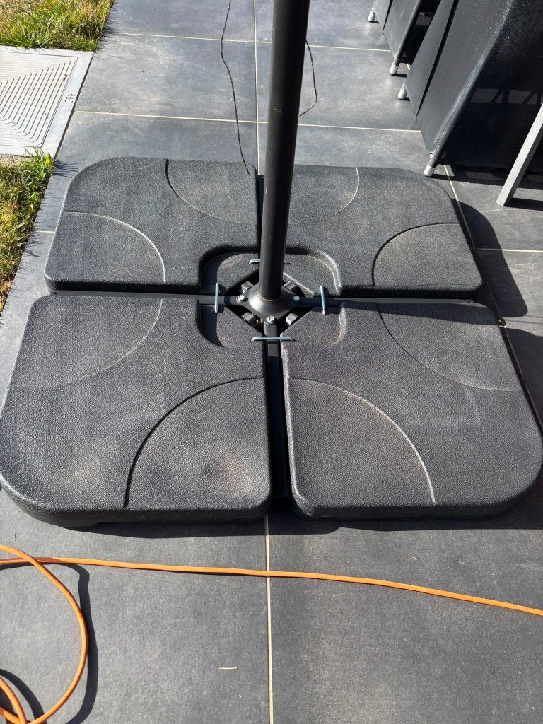 Parasol voet, Tuin en Terras, Parasols, Ophalen, Zo goed als nieuw, 1 tot 2 meter, Parasolvoet