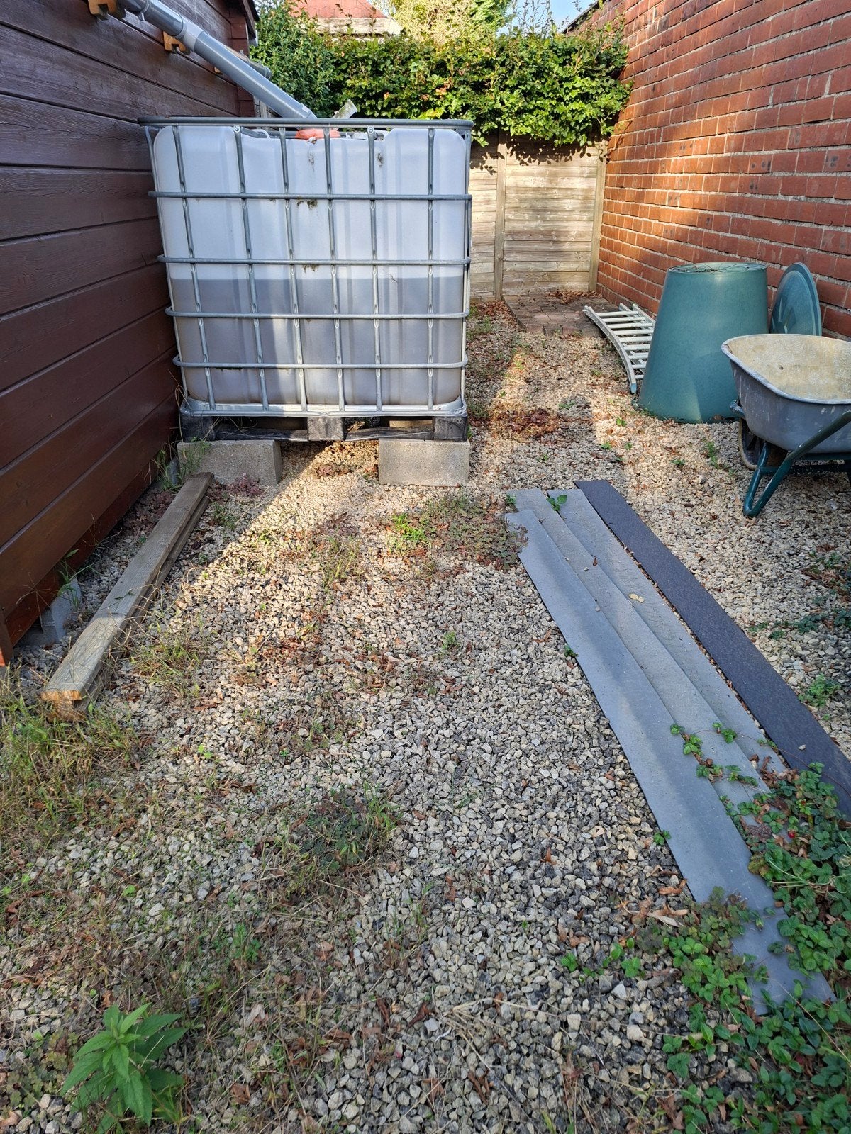 witte steentjes, Tuin en Terras, Ophalen