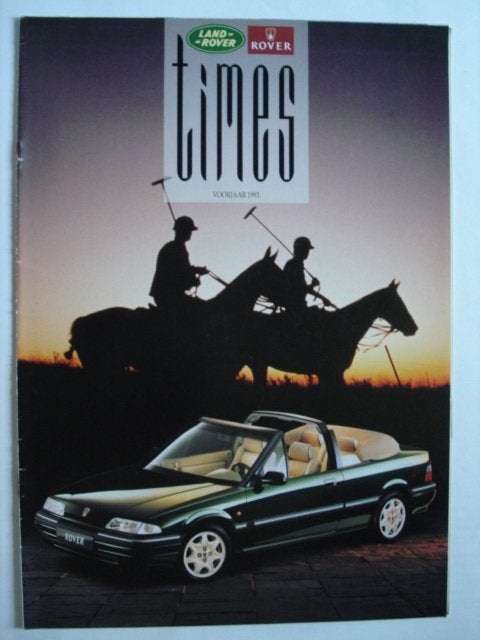 Le magazine Rover/Land Rover Times du printemps 1993, Envoi, Utilisé, Autres marques