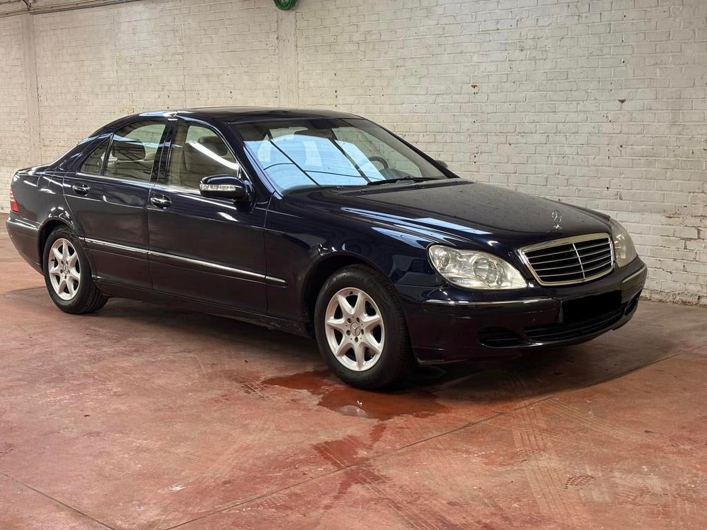 Mercedes S320 CDI, Auto's, Mercedes-Benz, Particulier, S-Klasse, Cruise Control, Diesel, Euro 3, Berline, 5 deurs, Automaat, Blauw