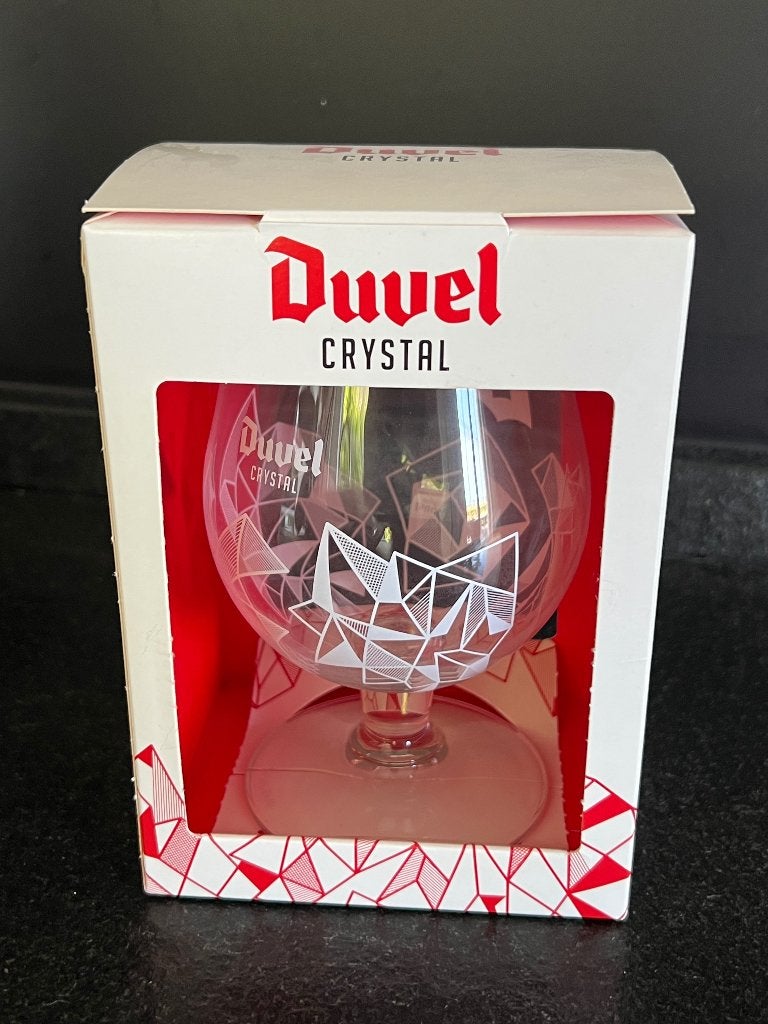 Duvel glas crystal, Verzamelen, Biermerken, Ophalen of Verzenden, Nieuw, Duvel