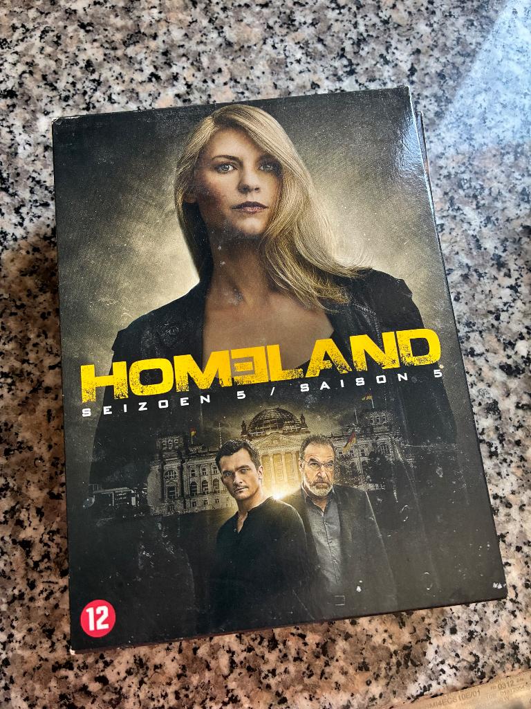 Homeland seizoen 4 -+ 5, Cd's en Dvd's, Dvd's | Tv en Series, Vanaf 12 jaar, Ophalen of Verzenden, Gebruikt, Thriller