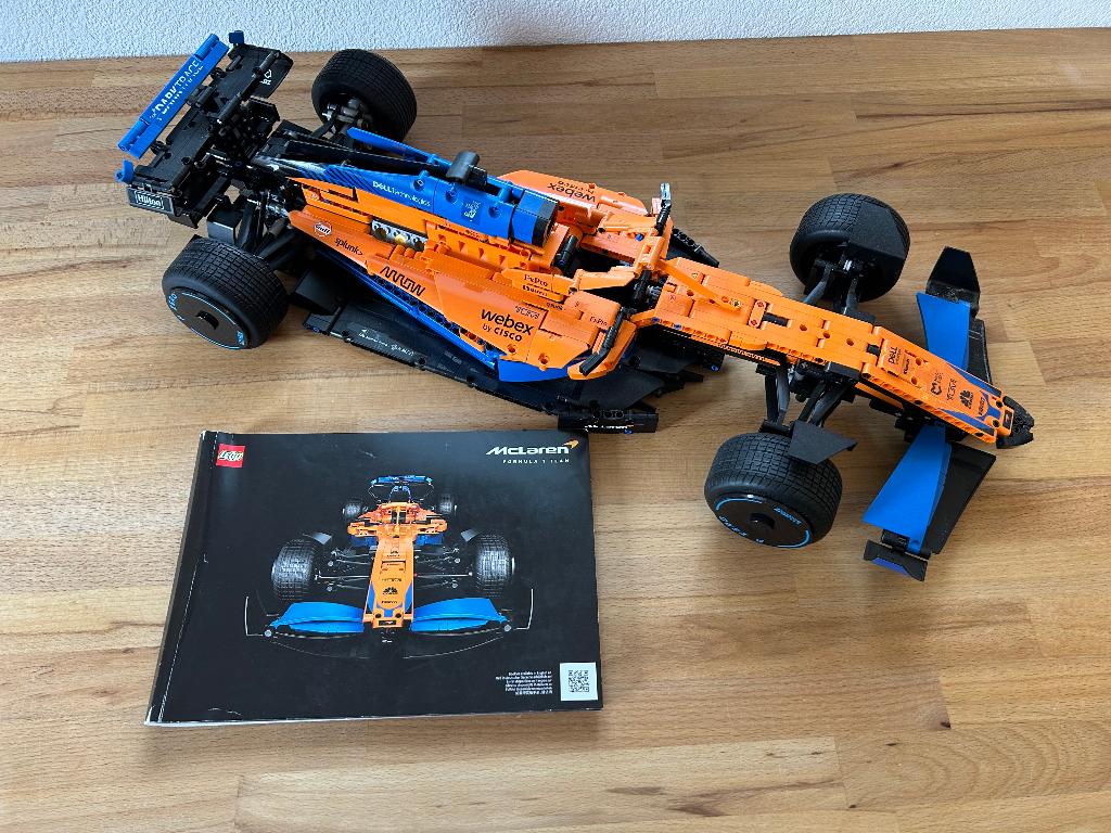 Lego Technic 42141- McLaren Formula 1 Team 2022 Race Car, Enlèvement ou Envoi, Lego, Ensemble complet, Instructions incluses