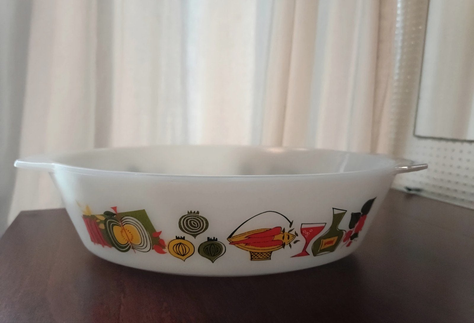 Grand plat ovale JAJ Pyrex vintage, Enlèvement ou Envoi