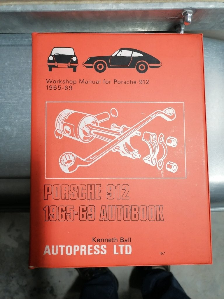 Manuel d'atelier Porsche 912 1965-69 - Réparation Autobook, Ophalen of Verzenden