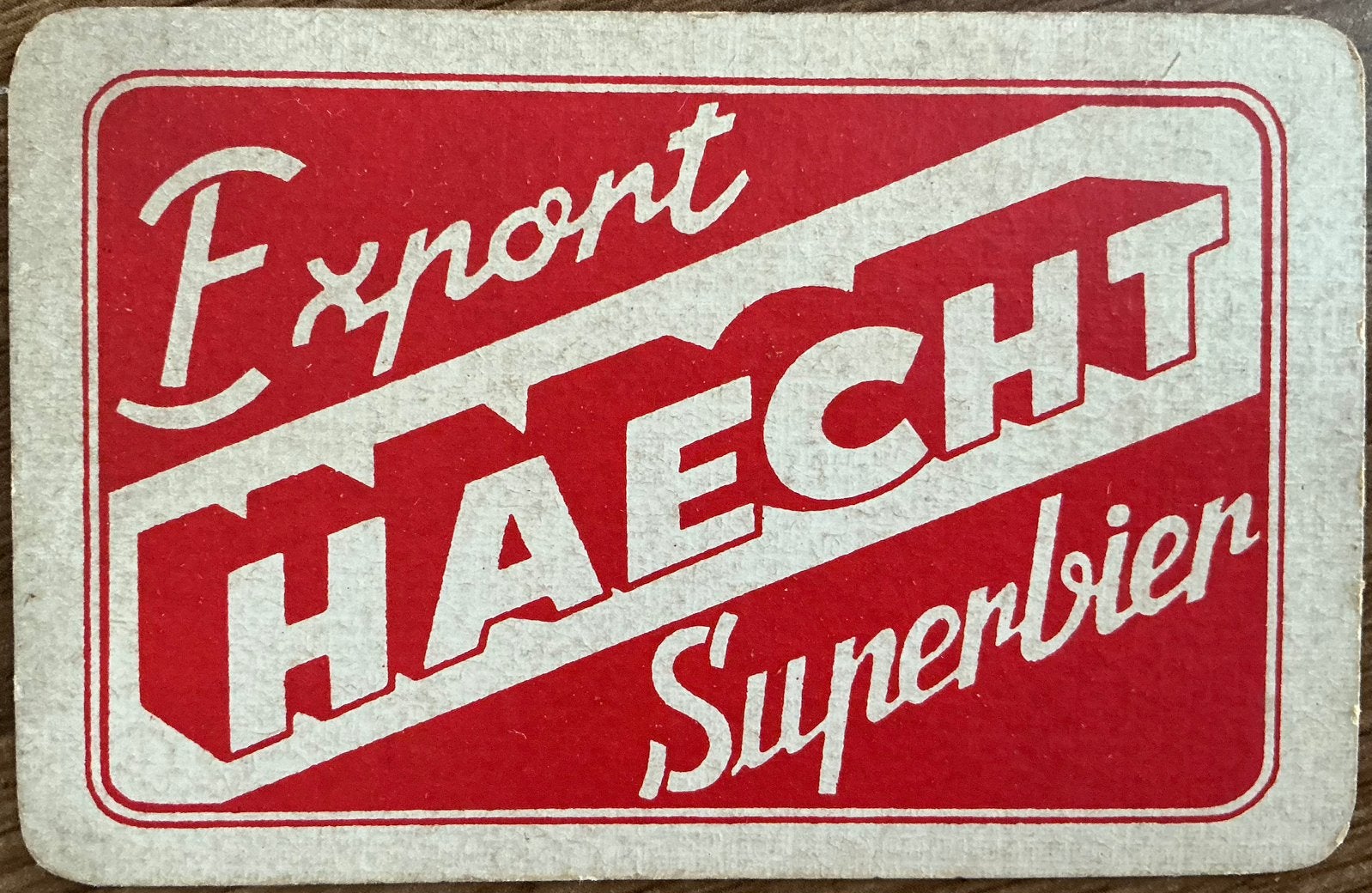 EXPORT HAECHT/SUPERBIER/speelkaart, Ophalen of Verzenden, Zo goed als nieuw, Overige typen, Overige merken