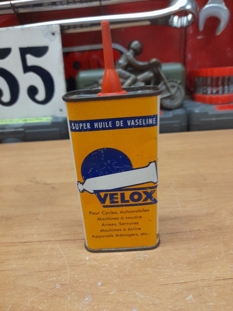 ancienne burette huile vide velox vaseline, Envoi, Utilisé, Autres types