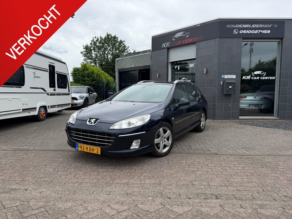Peugeot 407 SW 2.0 ST GLASDAK-CLIMA-TREKHAAK (automatique), Autos, Peugeot, Achat, Entreprise, Carnet d'entretien, 5 portes