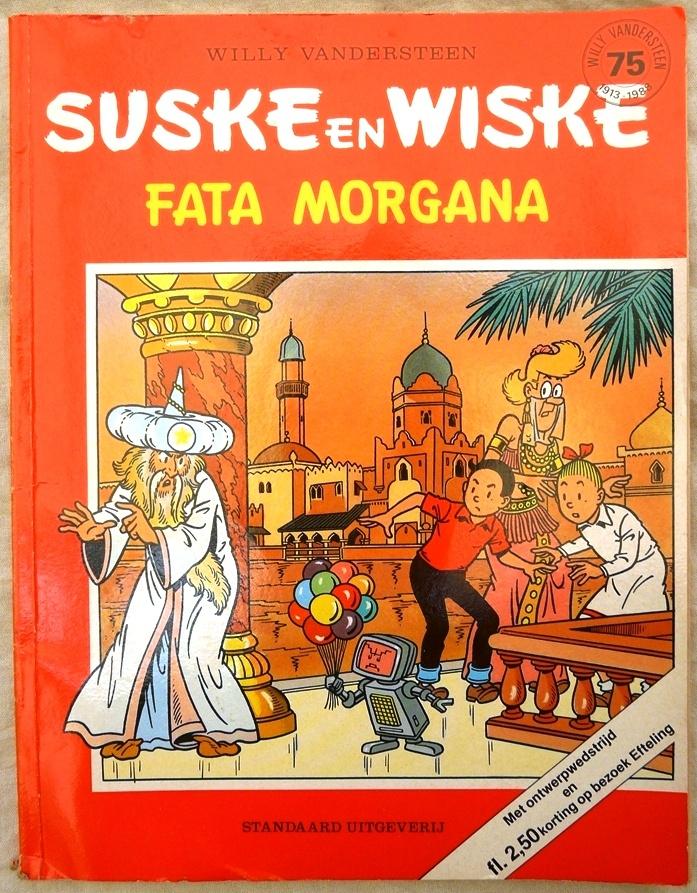 Suske&Wiske, Fata Morgana, Reclame Albert Hein, SU, 1988.(1), Boeken, Gelezen, Willy vandersteen, Eén stripboek, Ophalen of Verzenden