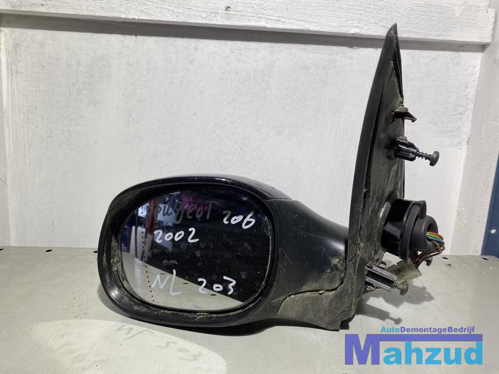 PEUGEOT 206 SW Zwart links spiegel buitenspiegel 2002-2007, Auto-onderdelen, Taurusavenue 1
2132 LS  Hoofddorp, NL, Gebruikt, Contact.group@renault.com