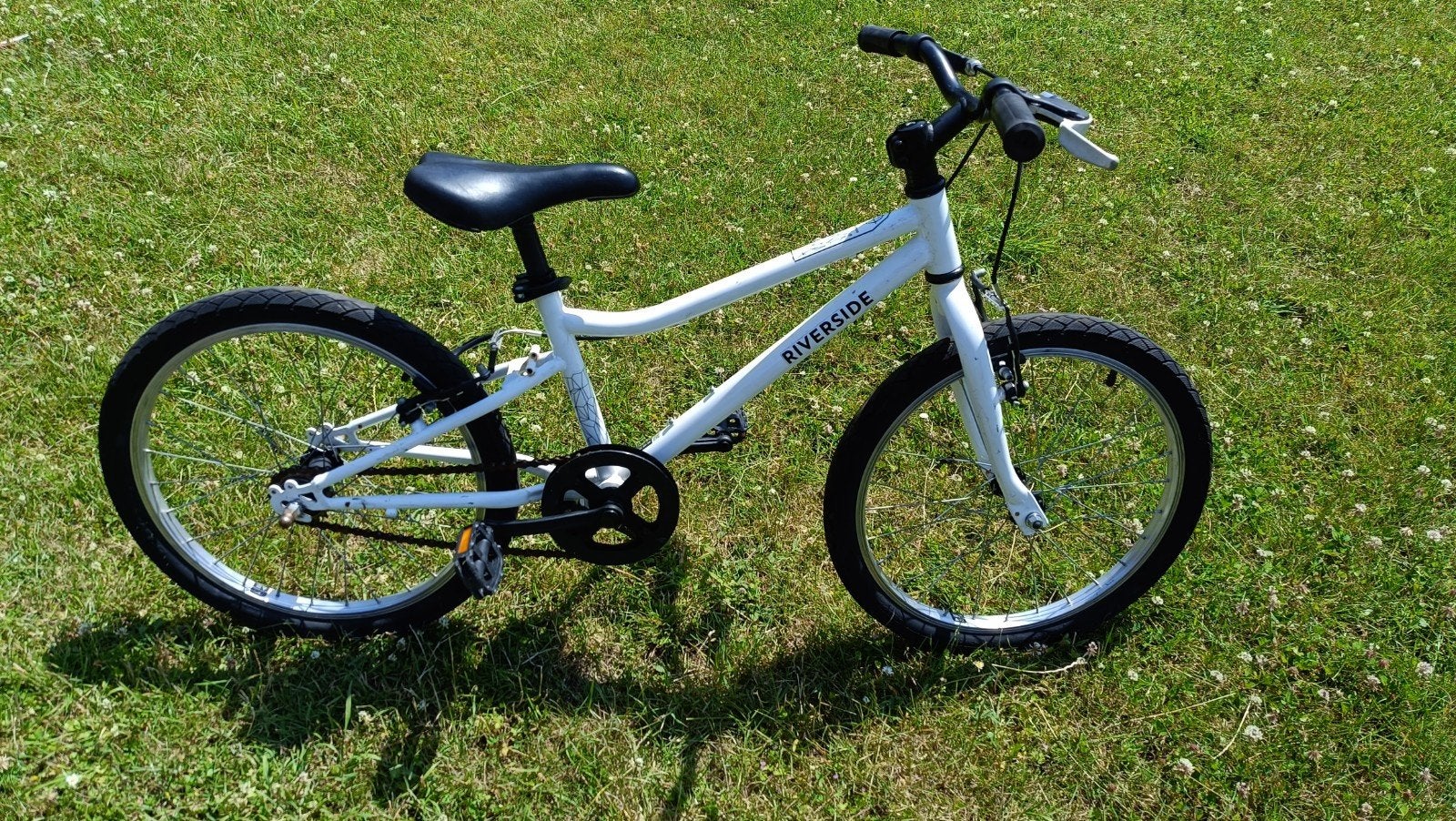 Vélo blanc btwin 20', Ophalen