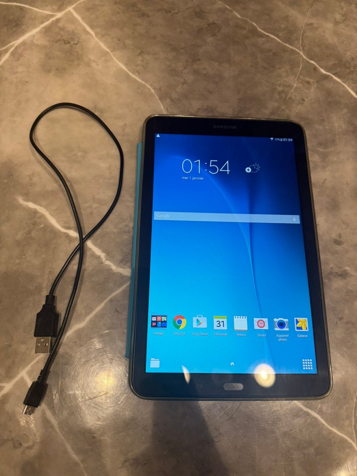 Tablette samsung, Informatique & Logiciels, Android Tablettes, Enlèvement, Comme neuf