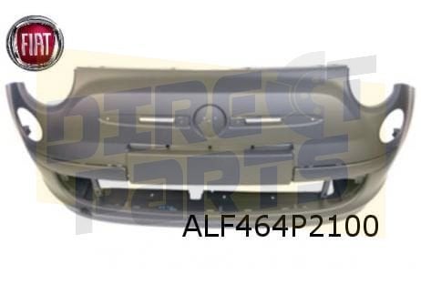 Fiat 500 voorbumper (versie Lounge / of chromekit) (te spuit, Neuf, -, Fiat, -