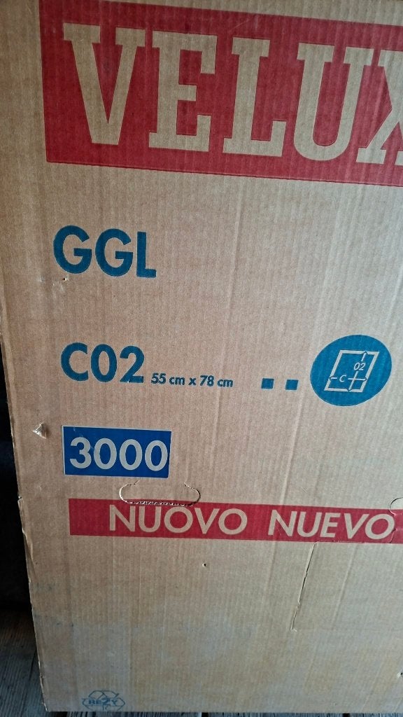 VELUX, Enlèvement, Neuf