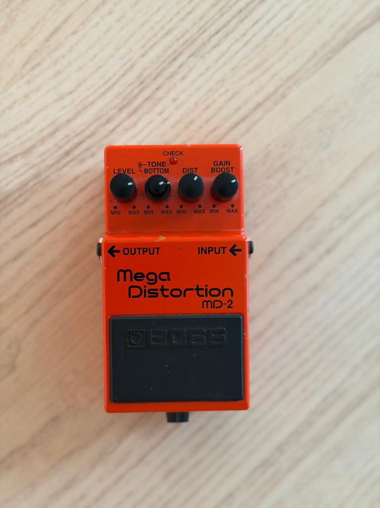 Boss MD-2 Megavervorming, Muziek en Instrumenten, Effecten, Ophalen of Verzenden, Gebruikt, Distortion, Overdrive of Fuzz
