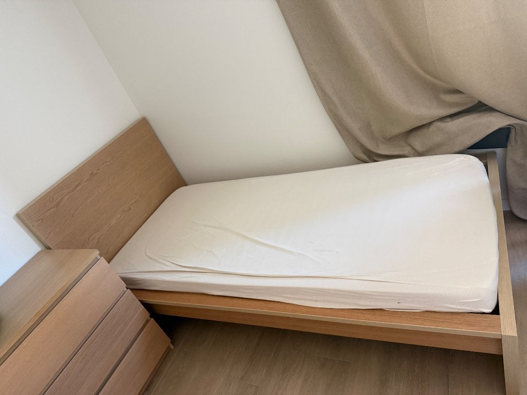 Malm IKEA eenpersoonsbed, Ophalen, Gebruikt, Eenpersoons