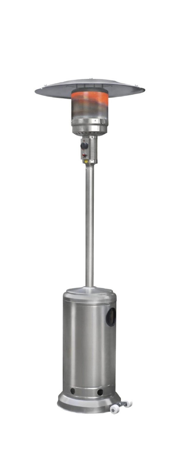 Chauffe-terrasse + Grande bouteille de gaz, Enlèvement, Utilisé, Gaz, Résistant à l'eau