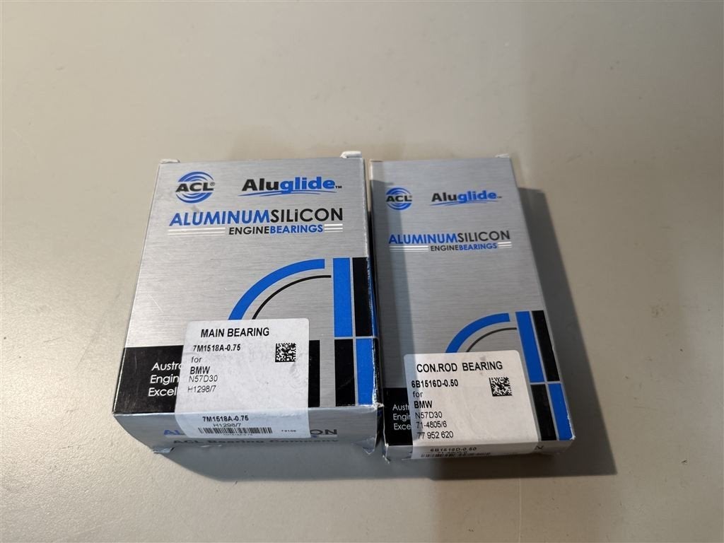 BMW N57D30 3.0 Diesel Hoofdlagers 0.75 + Big End Lagers 0.50, Ophalen of Verzenden, Nieuw