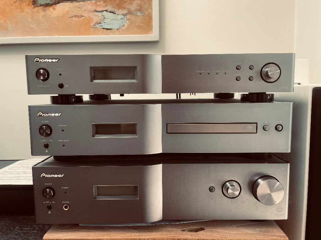 Pioneer muziekinstallatie, Audio, Tv en Foto, Stereoketens, Ophalen, Zo goed als nieuw, Tuner of Radio, Pioneer