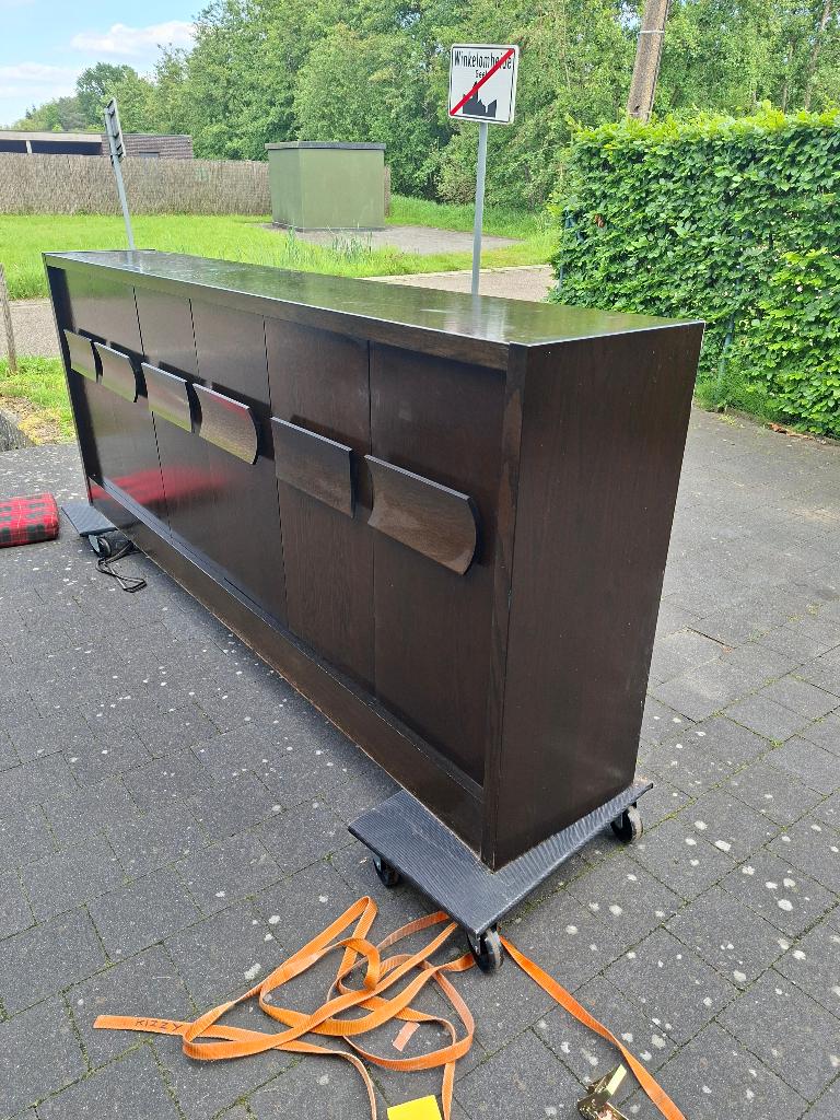 Brutalist kasten, Antiek en Kunst, Antiek | Meubels | Kasten, Ophalen