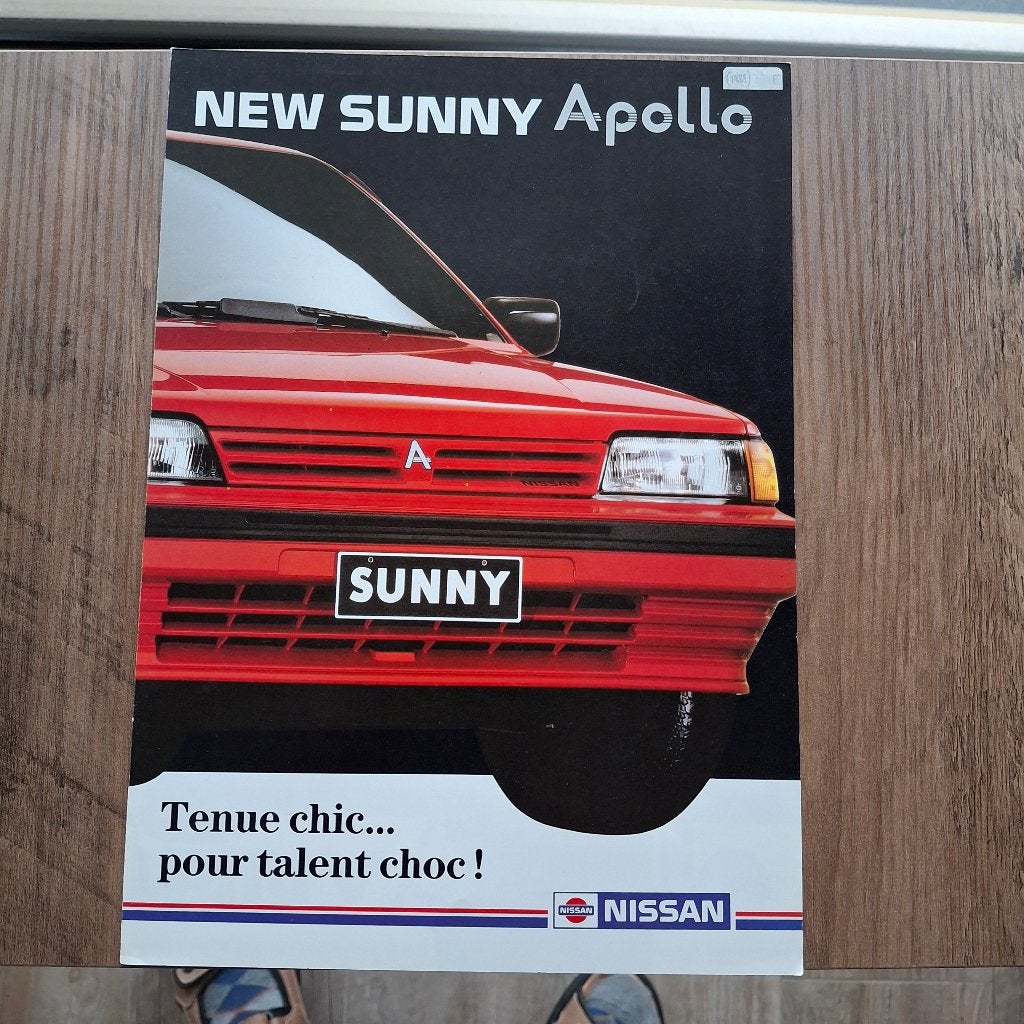 NISSAN  NEW SUNNY APOLLO  1988, Ophalen of Verzenden, Nieuw, Nissan