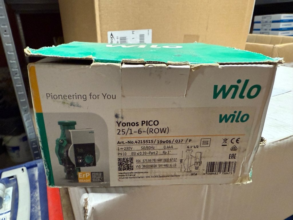 Wilo Yonos Pico 25/1-6, Doe-het-zelf en Bouw, Ophalen of Verzenden, Nieuw, Overige typen