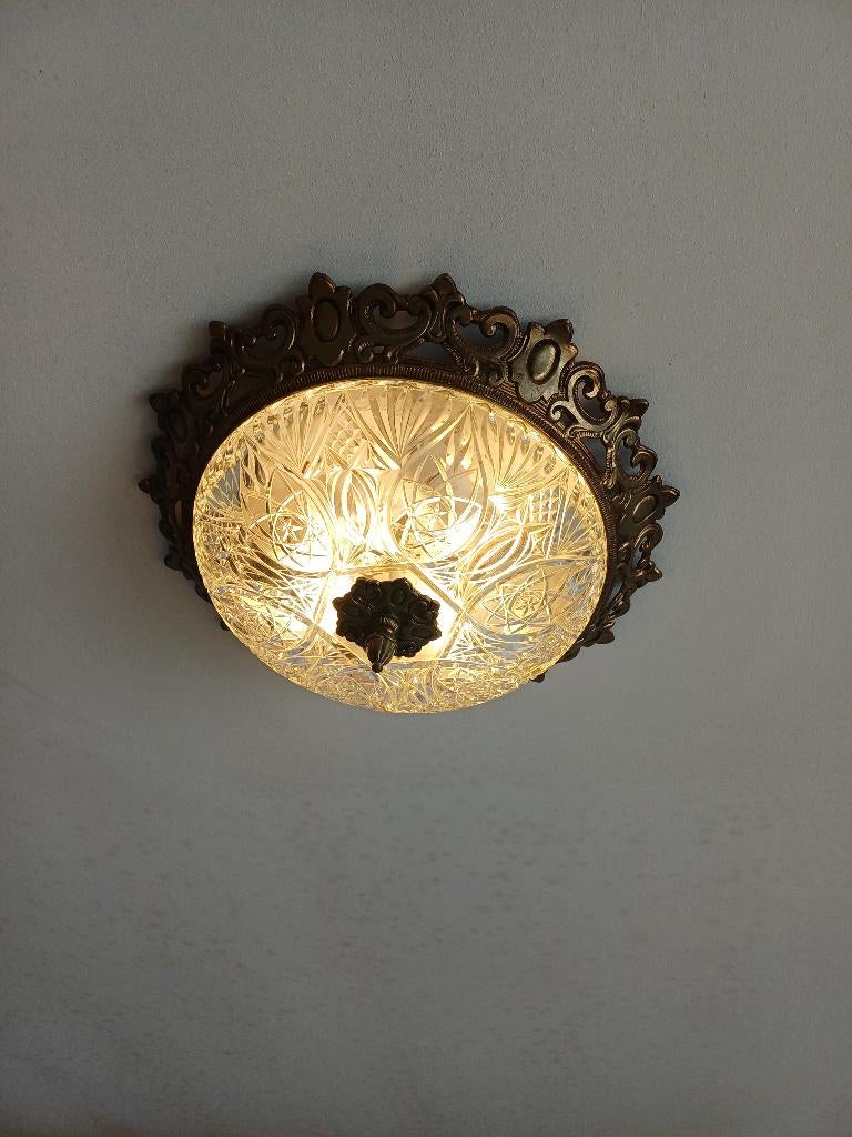lampe en brocante ou Hollywood Regency, Antiquités & Art, Enlèvement