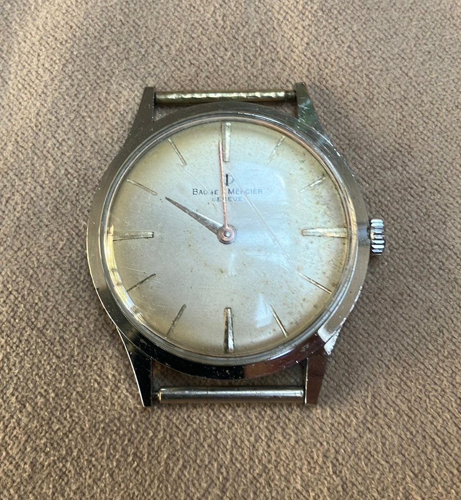 Vintage horloge Baume & Mercier : BM 1050, Ophalen of Verzenden, Polshorloge, Overige merken, 1960 of later