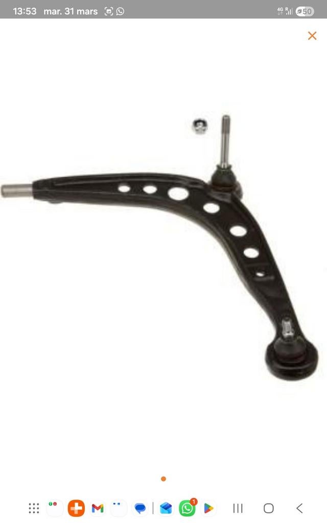 Bras de suspension gauche ou droit BMW E30/E36 G ou D, Ophalen of Verzenden, BMW