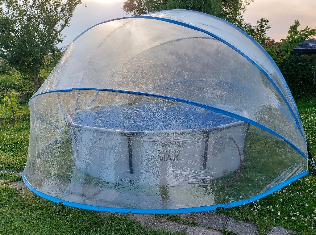 Dome pour piscine Splash 4m, neuf, Jardin & Terrasse, Accessoires de piscine, Neuf, Enlèvement