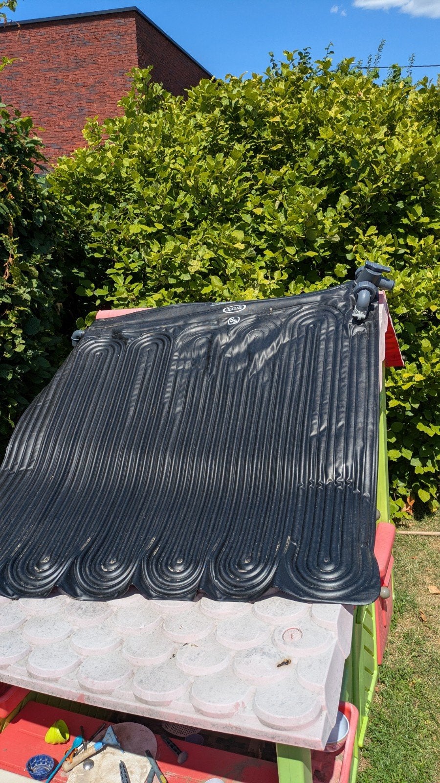 warmtemat intex, Ophalen, Zo goed als nieuw, Verwarming