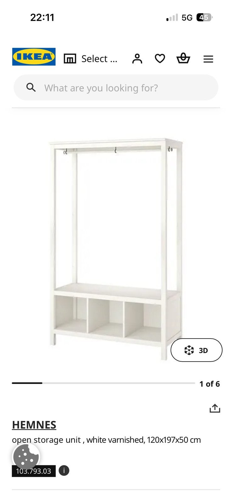 Armoire Ikea, Enlèvement, Comme neuf