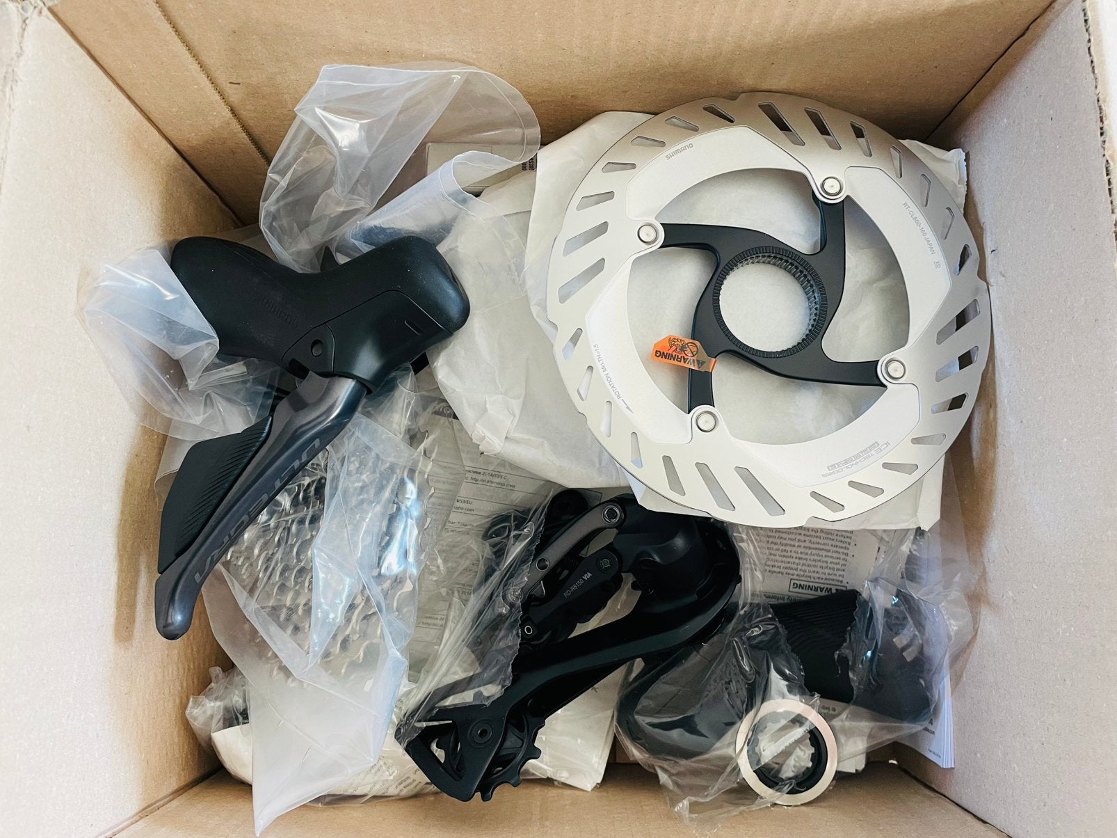 Shimano Ultegra Di2 12-schijfgroepset NIEUW 11-34, Fietsen en Brommers, Fietsonderdelen, Shimano, Nieuw, Ophalen of Verzenden