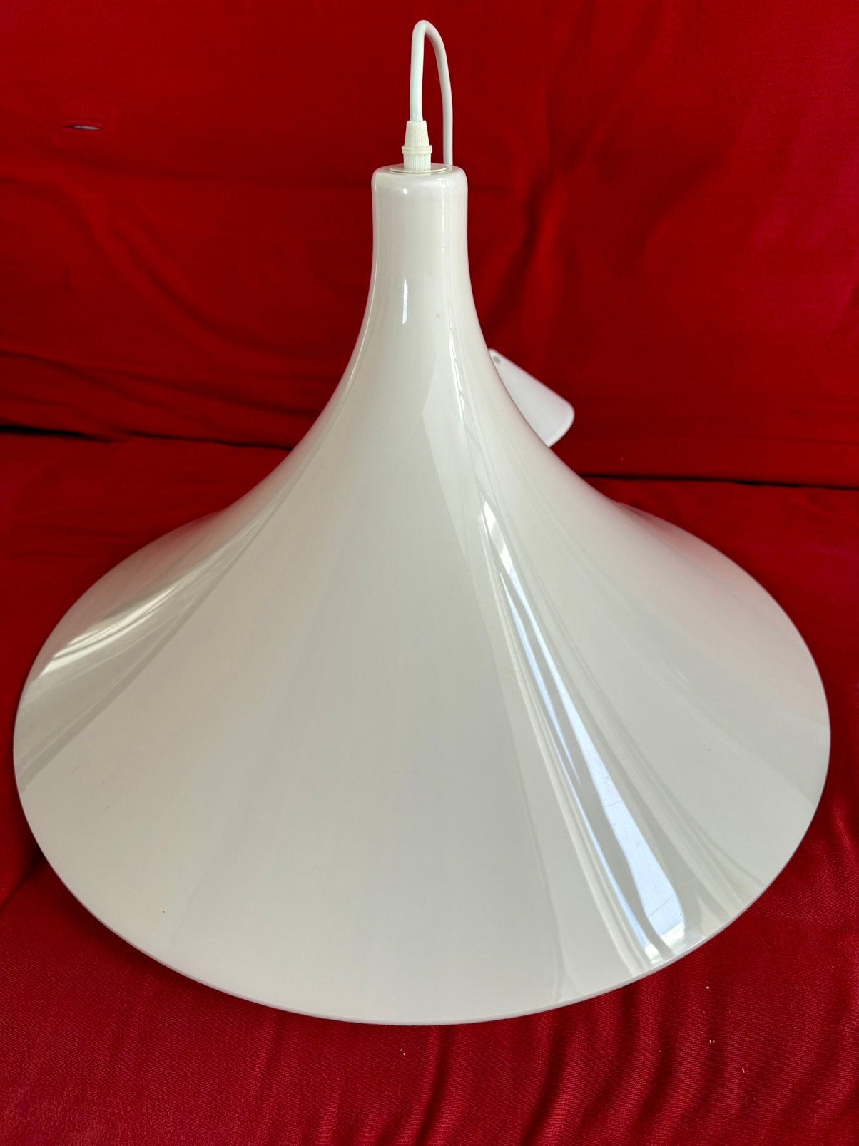 Vintage retro heksenhoed hanglamp, Huis en Inrichting, Ophalen, Zo goed als nieuw