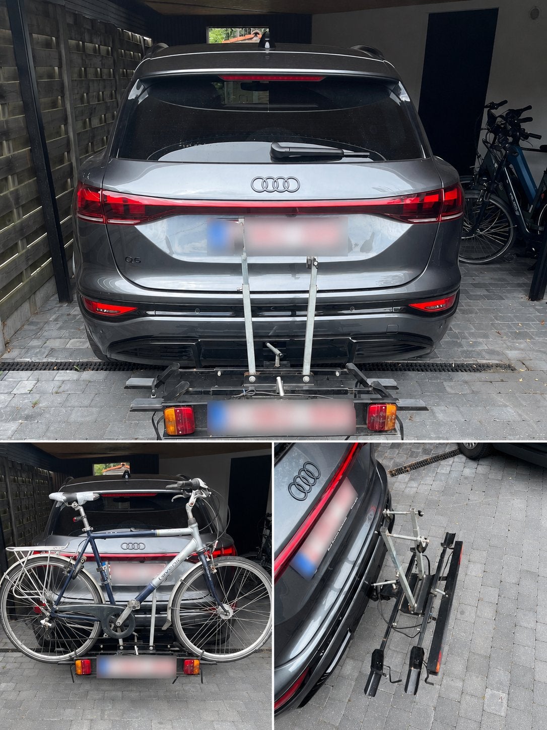 Fietsendrager voor 2 fietsen, Ophalen, 2 fietsen, Gebruikt, Trekhaakdrager