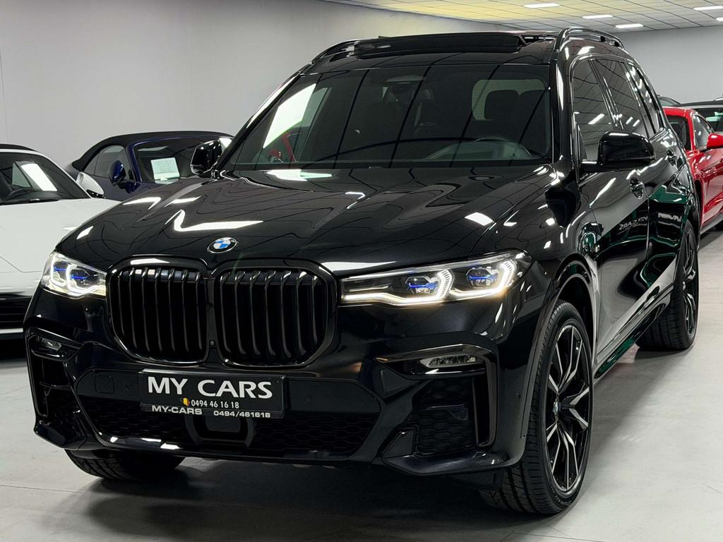 BMW X7 3.0D 340 Cv X-Drive40 Pack M 7 Places Head-up Pano Sk, Gebruikt, Lichtsensor, Leder, Diesel