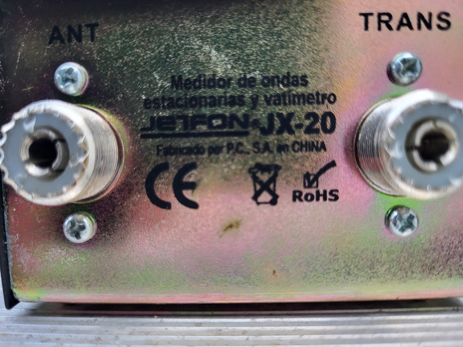 SWR/POWER METER JX-20, Enlèvement, Comme neuf, Émetteur et Récepteur