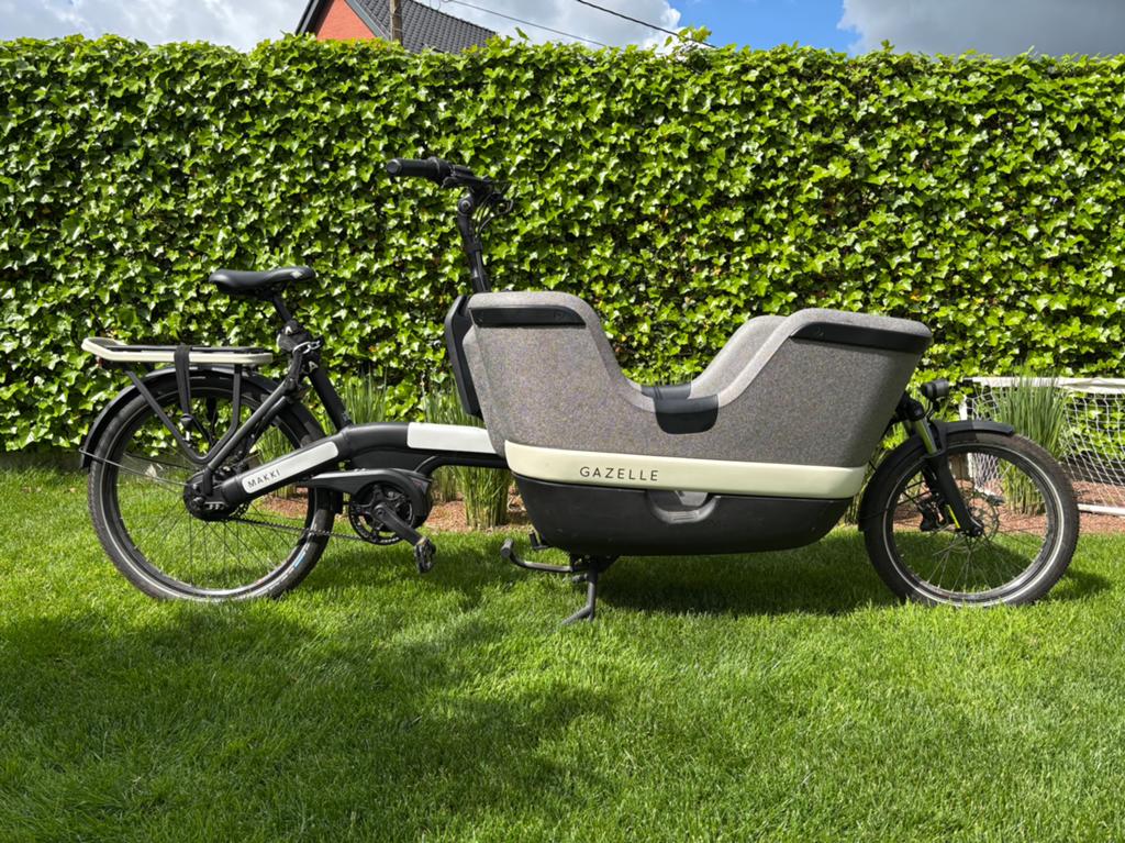 Gazelle Maki Bakfiets, Ophalen, Elektrisch, Zo goed als nieuw, 2 kinderen