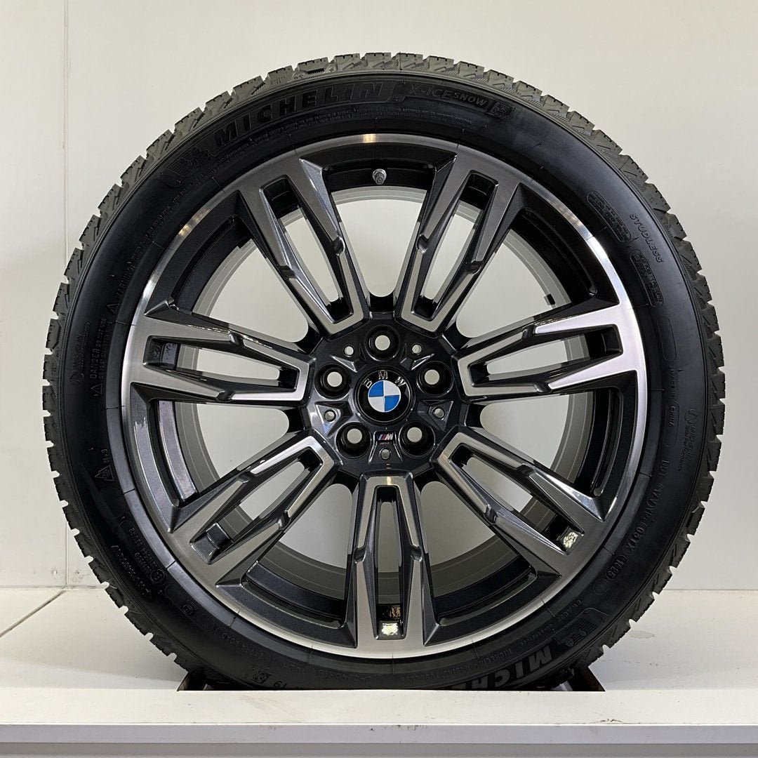 BMW 5 SERIE G60 I5 G60 SET VELGEN + WINTERBANDEN 19 INCH ORI, Pneus et Jantes, Véhicule de tourisme, -, 19 pouces