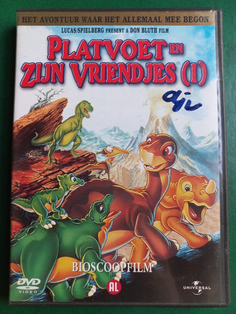 Platvoet en zijn vriendjes I (1988), Nederlands, Tekenfilm, Ophalen of Verzenden, Zo goed als nieuw