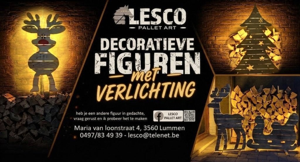 decoratieve kerstfiguren met verlichting, Diversen, Ophalen, Nieuw