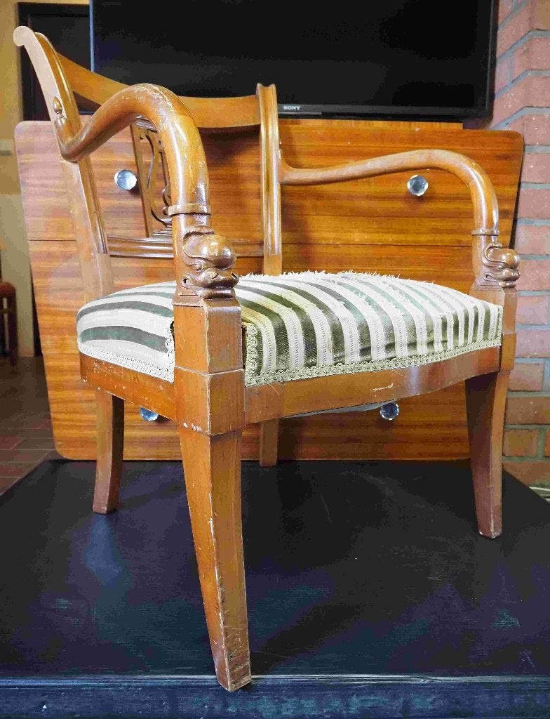 Superbe chaise De Coene Fifties Decoene Courtrai Neo Style, Antiquités & Art, Enlèvement