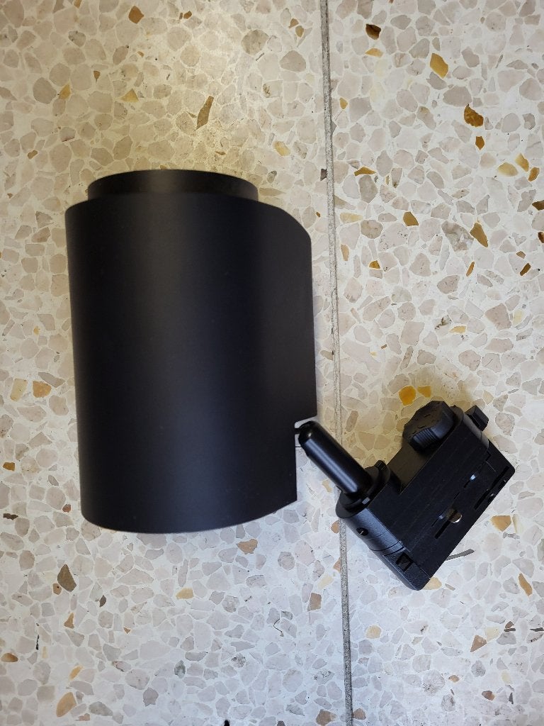 Zwarte spots, Gebruikt, Metaal of Aluminium, Ophalen of Verzenden, Led