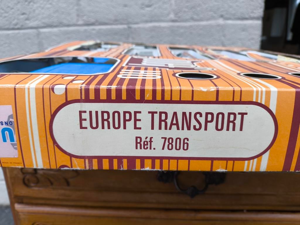 Trein Europe transport ref 7806 jouef, Ophalen