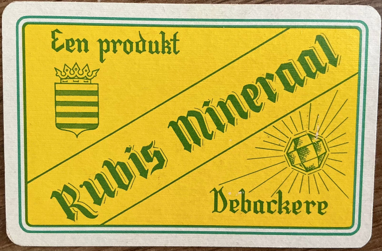 Joker RUBIS MINERAL/DEBACKERE, Enlèvement ou Envoi, Comme neuf, Joker(s)