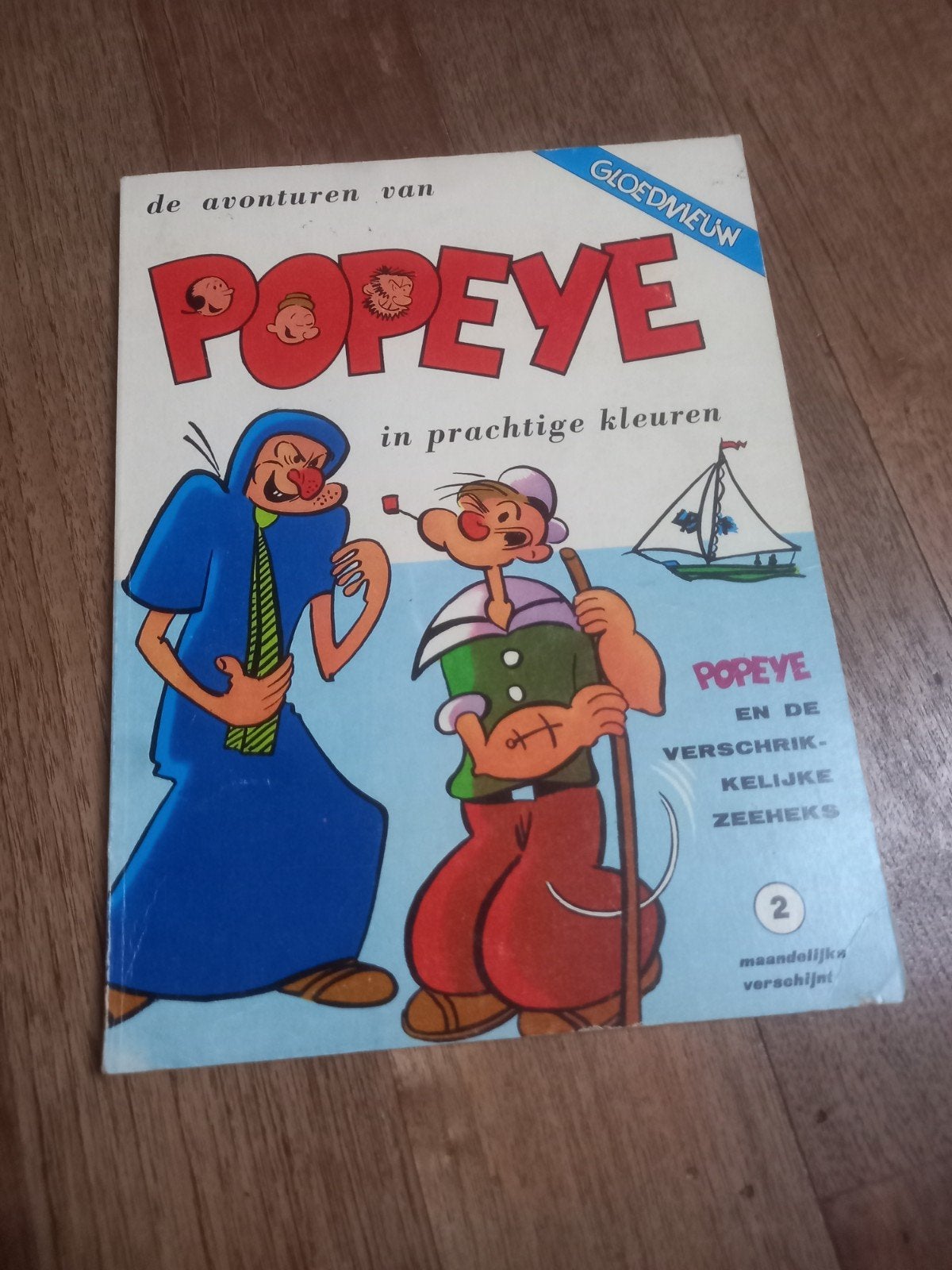 Popeye en de verschrikkelijke zeeheks., Livres, Enlèvement ou Envoi